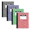 C-Line Products Composition Notebook, Wide Ruled, Marble Cover, Assorted Colors, 12PK 22010-CT - alternate 1